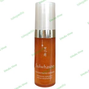 sulwhasoo concentrate ginseng renewing serum anti aging