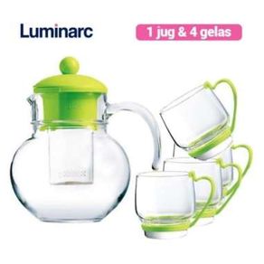 Luminarc Teko Set Tea Ballon Anis - 5 pcs G6192