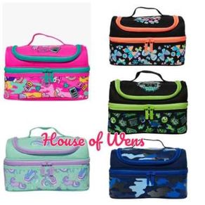 Smiggle Dash Double Decker Lunchbox Original - Tas Bekal Smiggle