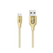 Anker Powerline+ Micro Usb (3Ft/0.9M) With Pouch - Gold