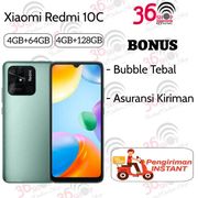 xiaomi redmi 10c [4gb+128gb] garansi resmi 1 tahun - random promo