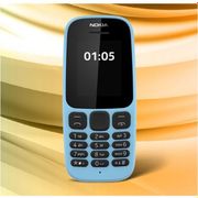 HANDPHONE NOKIA 105 (2017) DUAL SIM GARANSI RESMI FULLSET HP MOBILE PHONE TERMURAH