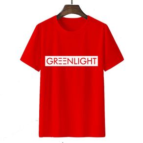 kaos distro pria greenlight - tshirt pria bahan katun premium -015 - merah xxl
