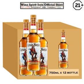 Pilihan captain morgan spiced gold 750ml karton ...