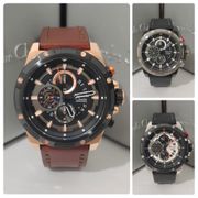 Alexandre Christie  Pria / Alexander AC 6506 / 6491 /6613 / 6620 MCL Jam Tangan Kulit Sport Original