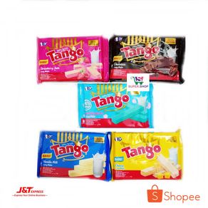 TANGO Wafer Renyah Cokelat / Strawberry / Vanilla 39 Gram