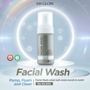 facial wash ms glow (sabun cuci muka)