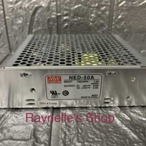 Power Supply MEAN WELL NED-50A MEANWELL Dual Output