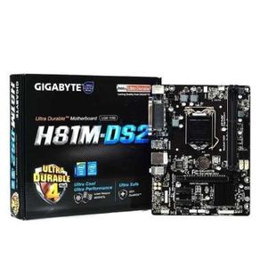Gigabyte GA-H81M-DS2(LGA1150,H81,DDR3,SATA3,USB3)Garansi resmi 3 tahun