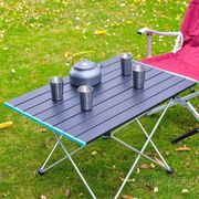 meja lipat camping sergabuna meja outdoor piknik portable aluminium - 56x41x40cm