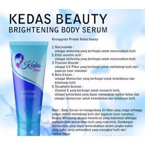 kedas beauty serum/body lotion kedas