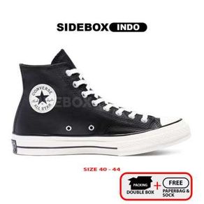 Sepatu Converse All Star 70s High Leather Black Original