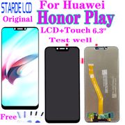Asli Baru 6.3 "untuk Huawei Honor Play COR-L29 Layar LCD Layar Sentuh Digitizer Rakitan dengan Bingkai untuk Huawei Honor Play LCD