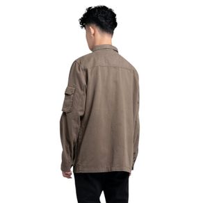 jacket outdoor bodypack garth long sleeves shirt - olive l