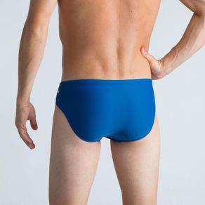 Decathlon NABAIJI Men’s swimming briefs - trunks 100 Basic - Blue - 8647083