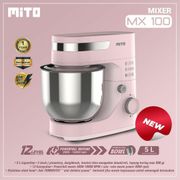 MITO / MITOCHIBA Standing Mixer MX 100 / 5Liter / Warna Pink