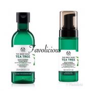 The Body Shop Tea Tree Skin Clearing Facial Wash 250ml foaming wash 150ml