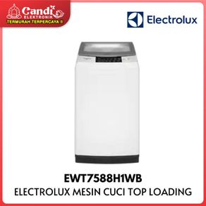 ELECTROLUX Mesin Cuci Top Loading Kapasitas 7,5 Kg EWT7588H1WB
