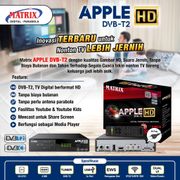 Set Top Box TV Digital Matrix Apple HD DVB-T2 Bisa Youtube Merah