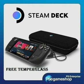 Steam Deck Console ( 64 GB / Bonus Temper Glass )