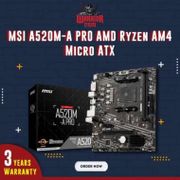MSI A520M-A PRO | Motherboard AMD Ryzen AM4 Micro ATX