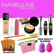 Paket Make Up Maybelline Lengkap 7 in 1 / Paket Kosmetik Masbellin Lengkap