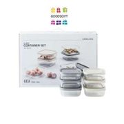 Lock N Lock Exclusive Oven Glass Container Gift Set Ellite