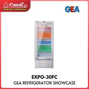 GEA SHOWCASE Display Cooler 222 Liter 4 Rak EXPO-30FC