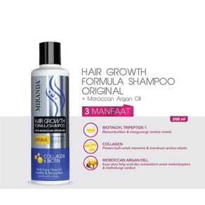 miranda hair shampoo original 200ml
