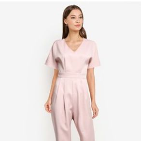 Pilihan v neck fitted jumpsuit | 215 
