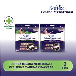 Softex Celana Menstruasi Exclusive Twinpack Package