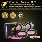 Compact Powder SR12 Exclusive Natural Sheer Pink Bedak Padat SR 12 With SPF