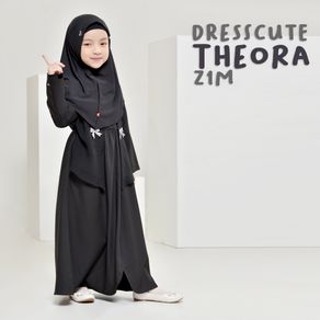 Rabbani - Gamis Dress Muslim Anak Perempuan Lengan Panjang Theora Exclusive