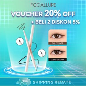 BPOM FOCALLURE #ModernUrban Double-Ended Lasting Eyeliner Liquid Eyeliner & Gel Eyeliner 2-In-1
