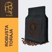 ARRACO KOPI - Kopi Robusta Toraja Natural 1 KG Biji / Bubuk | Natural - Medium to Dark Roasted