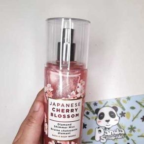 Bath and Body Works - Shimmer Mist - Japanese Cherry Blossom (Redesign Packaging) - 236mL