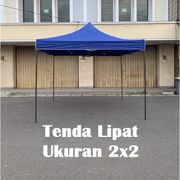 Tenda Lipat 2x2 Besi Petak - Tenda Matic - Folding Tent