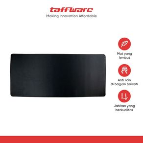 Taffware Gaming Mouse Pad XL Desk Mat Polos 400 x 900 mm - MP001 - Black
