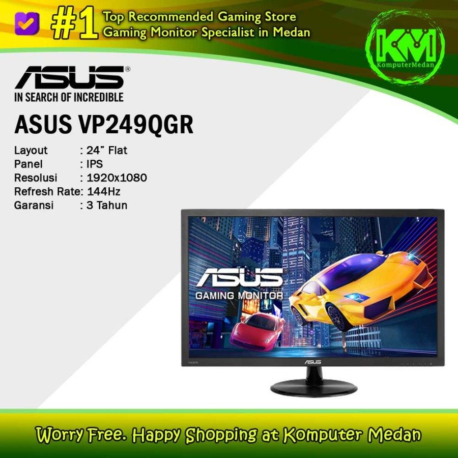 asus vp249qgr tokopedia