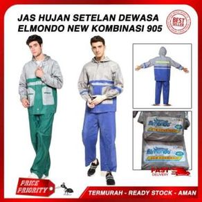 jas hujan elmondo kombinasi 905 setelan TERMURAH