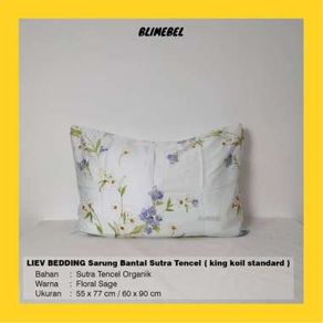 Sarung Bantal Hotel Kingkoil/King Koil Liev Bedding Sutra Tencel ASLI