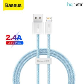 Baseus Kabel Data Dynamic Series USB to Lightning 2.4A Iphone Fast Charging Ori 5 5S 6 6S 7 Plus 6+ 7+ 6S+ X XS Max Cable Original