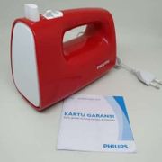 OBRAL Philips Mesin Hand Mixer HR1552 1552 HR1559 Merah MESIN NYA SAJA - Merah
