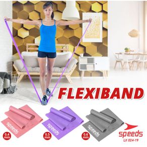 SPEEDS Flexiband Bahan Latex Resistance Band Loop Bands Elastis Alat Olahraga Karet Fitness Gym 024-19