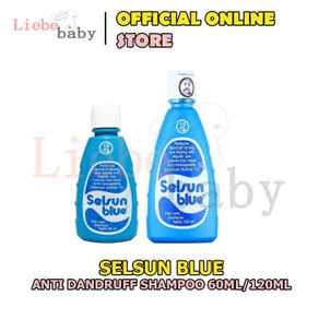 promo selsun blue anti dandruff shampoo - 120ml