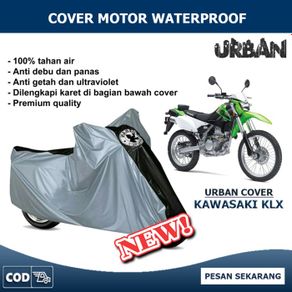 cover sarung motor kawasaki klx urban jumbo original 100% waterproof