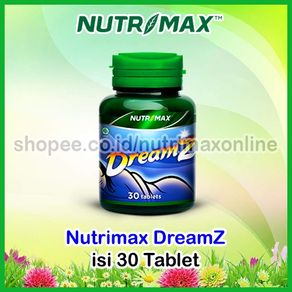 Nutrimax Sweet Dreams/Dream Isi 30 Vitamin Obat Herbal Melatonin Susah Tidur Insomnia Insomia Alami