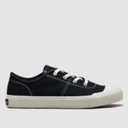 BRODO - Sepatu Vulcan Low Black WS - 41