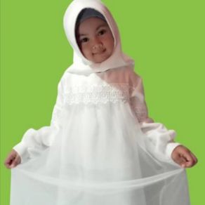 zoya maxi kids/ gamis anak terbaru/ baju muslim anak perempuan free - moca m