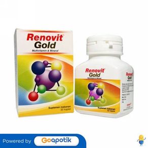 Renovit Gold Botol 30 Kaplet